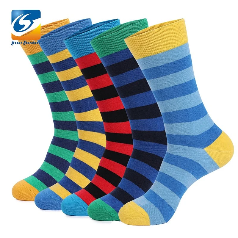 Men Stripes Bamboo Socks