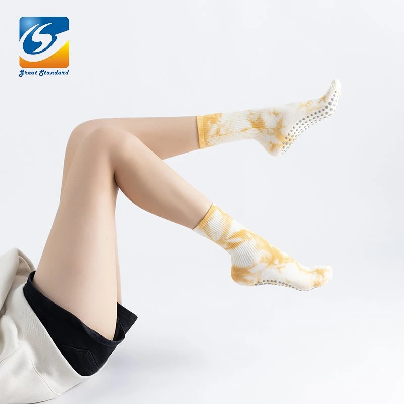 Custom Yoga Crew Sock Anti Slip Custom Yoga Crew Sock Anti Slip