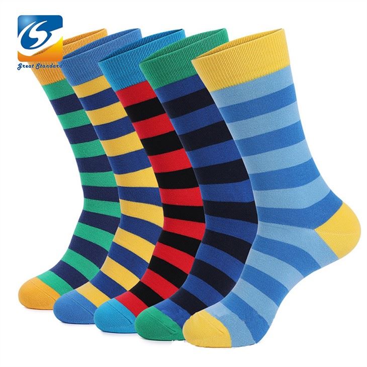 Chaussettes Bambou Rayures Homme