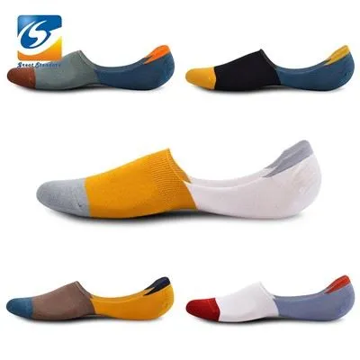 Chaussettes invisibles en coton pour hommes