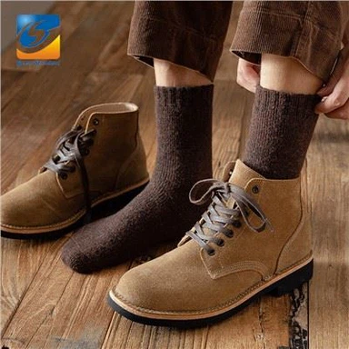 Chaussettes en mélange de laine pour hommes