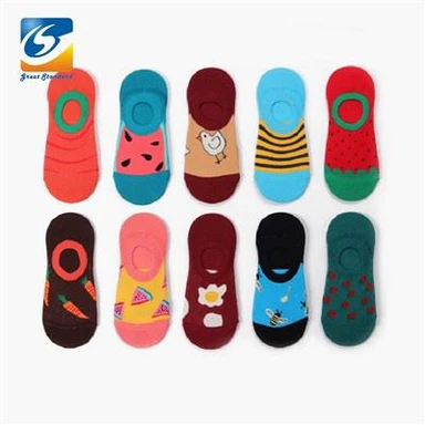 Chaussettes invisibles en coton pour femmes
