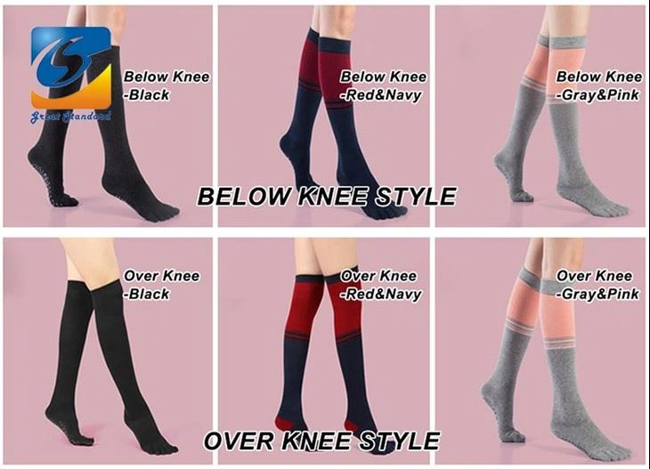 Yoga Middle Tube Sock For Pilates Ballet