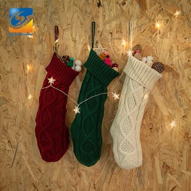 Chaussettes décoratives de Noël à la mode
