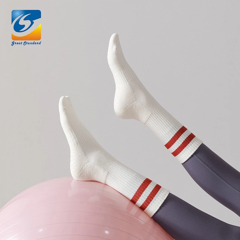 Striped Design Pilates Socks Striped Design Pilates Socks