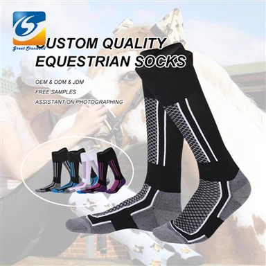 CHAUSSETTES ÉQUESTRE REMBOURRÉES