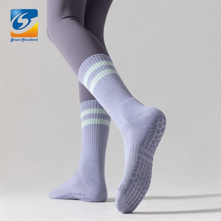 Striped Design Pilates Socks